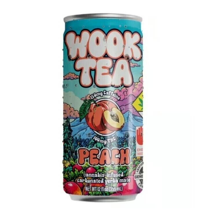 Wook Tea | Peach Lemonade | 100mg at The Bake Shop (Union Gap)