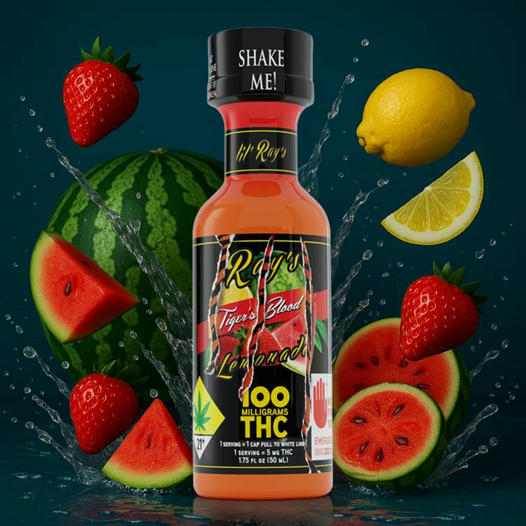 Ray's Lemonade | Tiger's Blood Lemonade | 100mg at The Bake Shop (Union Gap)