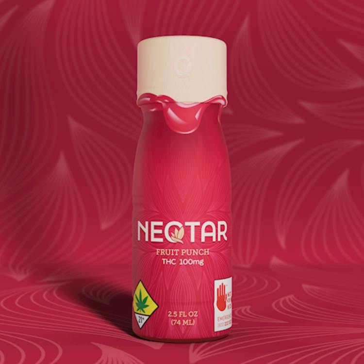 Neqtar | Fruit Punch THC Shot | 100mg at The Bake Shop (Union Gap)