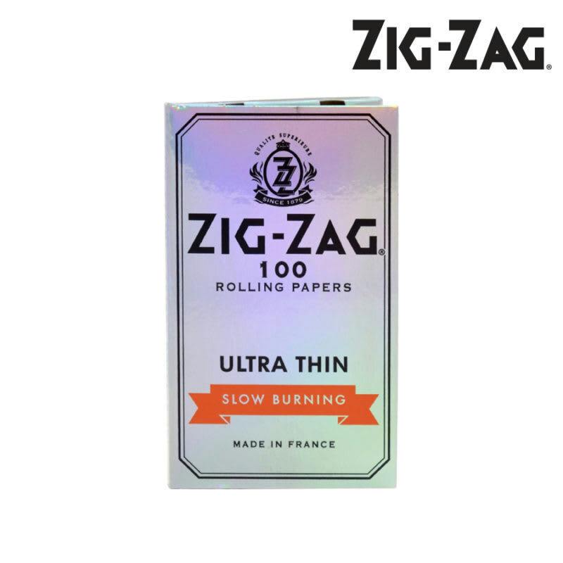 Ultra Thin (Silver) Zig Zag Rolling Papers Single Wide