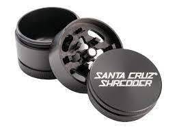 Santa Cruz Shredder Small 3 Piece Grinder - Matte Black