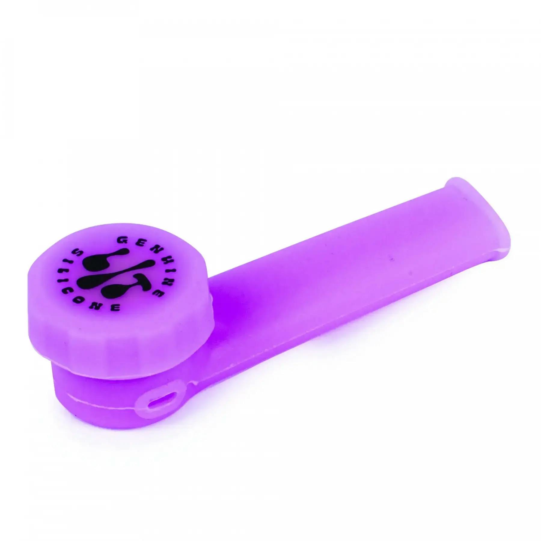 Purple Silicone Pipe