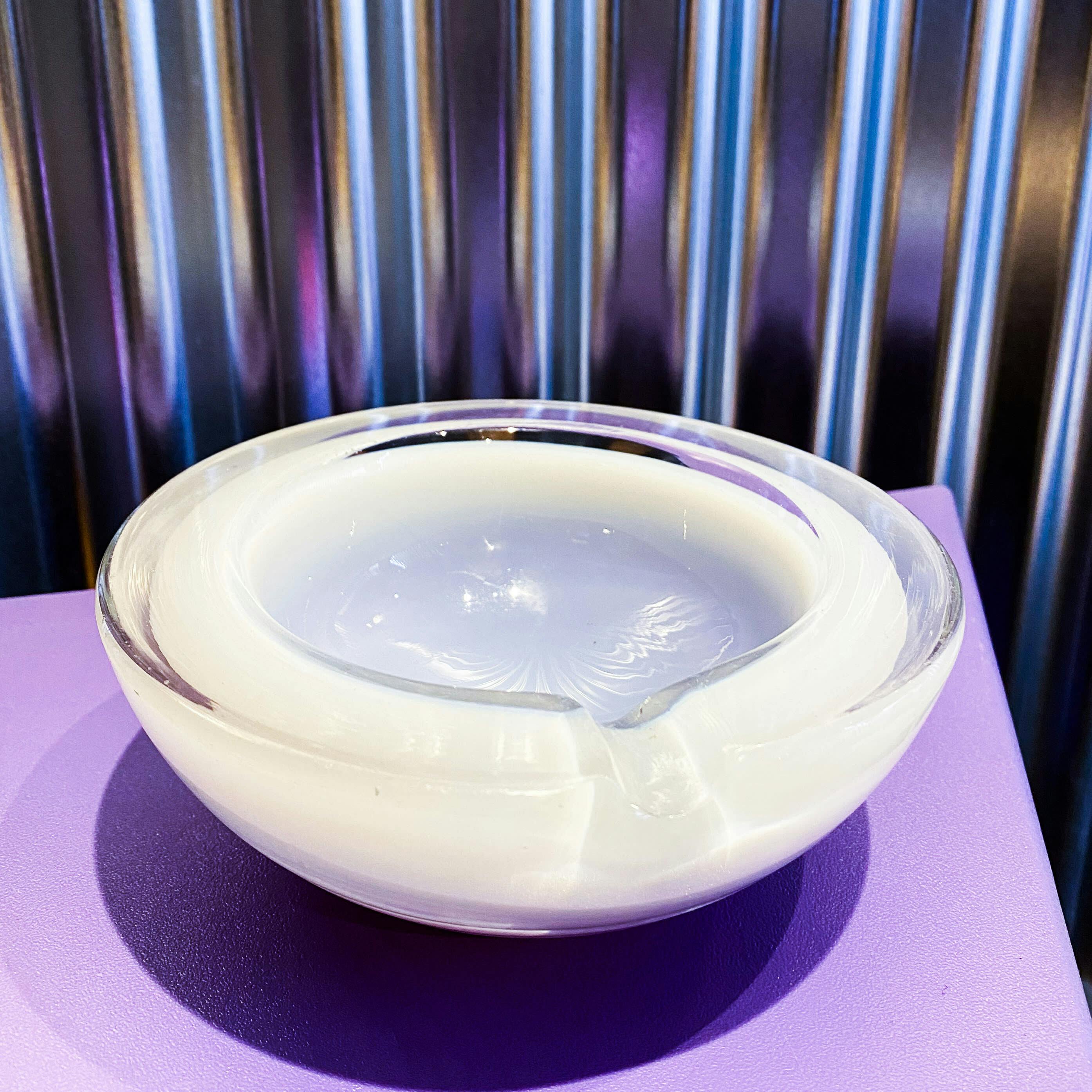 1950's Rare Vintage Archimede Seguso Alabastro Ashtray