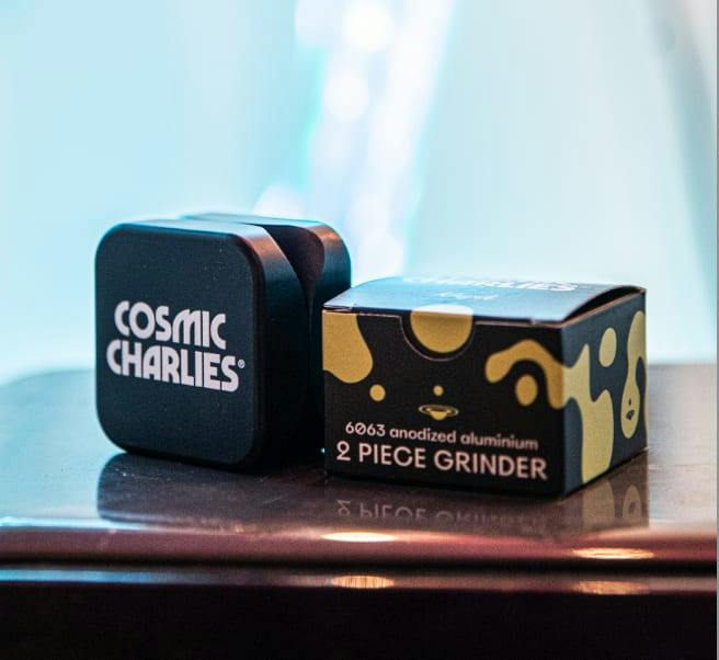 Cosmic Charlies x KRUSH - 2 Piece Aluminum Grinder