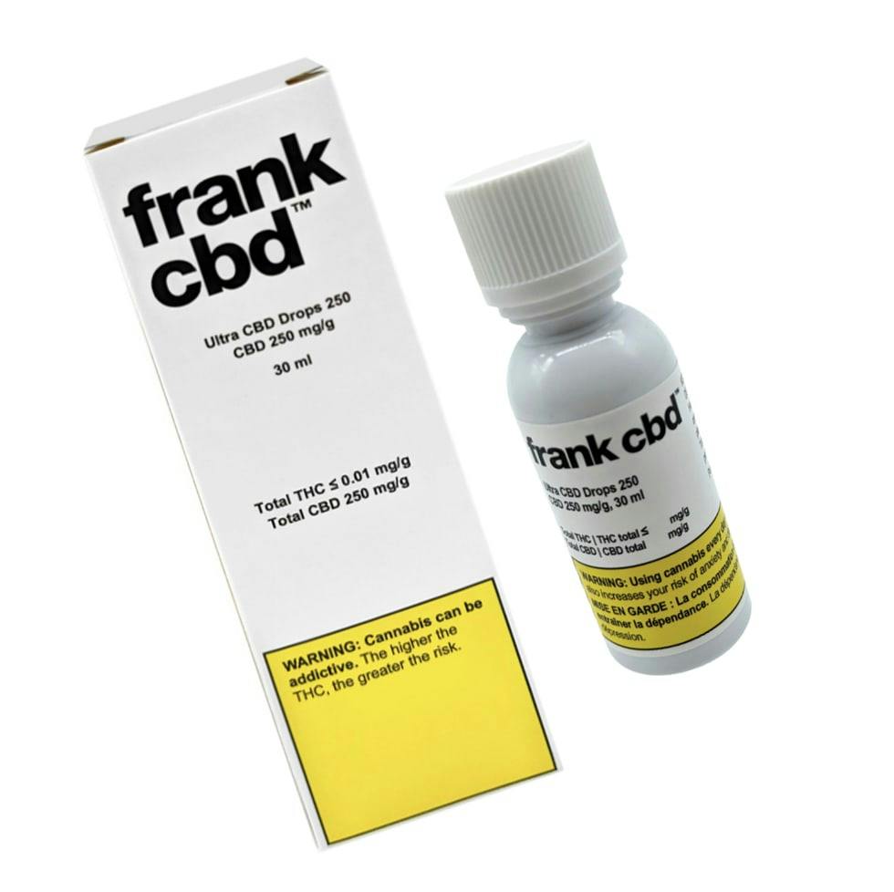 Ultra CBD Drops 250 30ml by Frank CBD