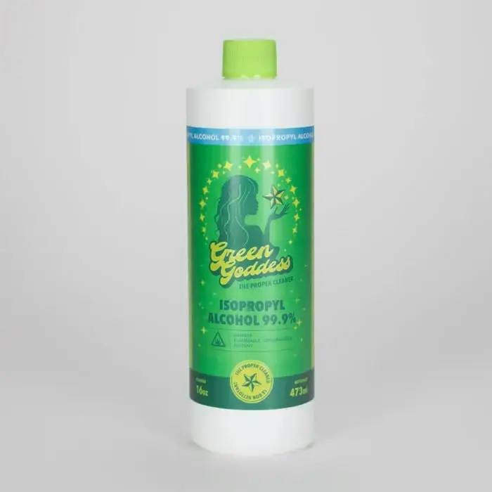 99.9% ISO Alcohol 473 ml Bottle - Green Goddess