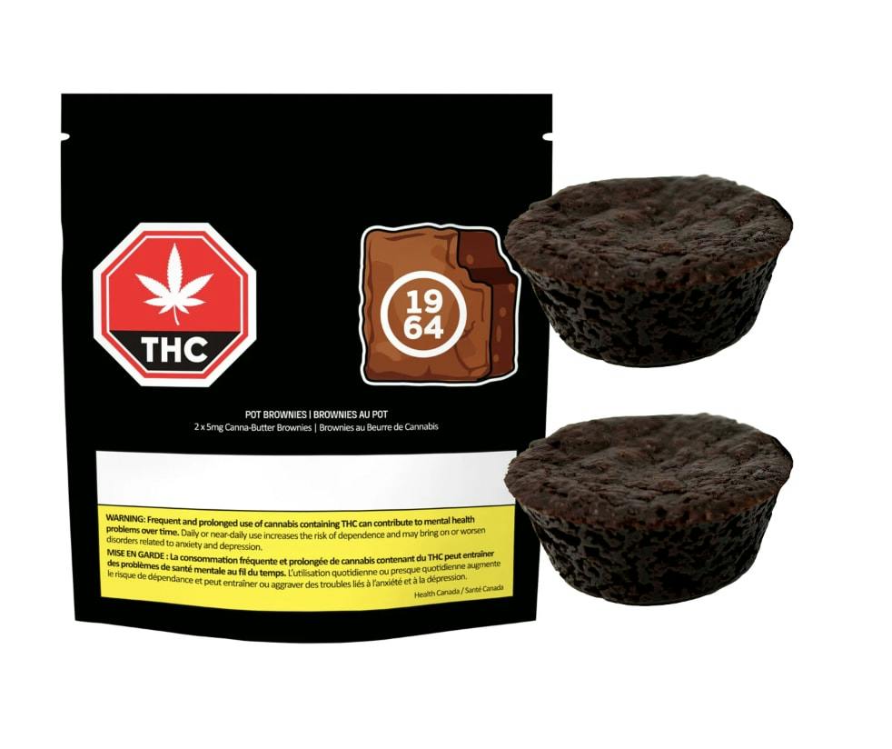Pot Brownie 2 Pack Baked Goods by 1964