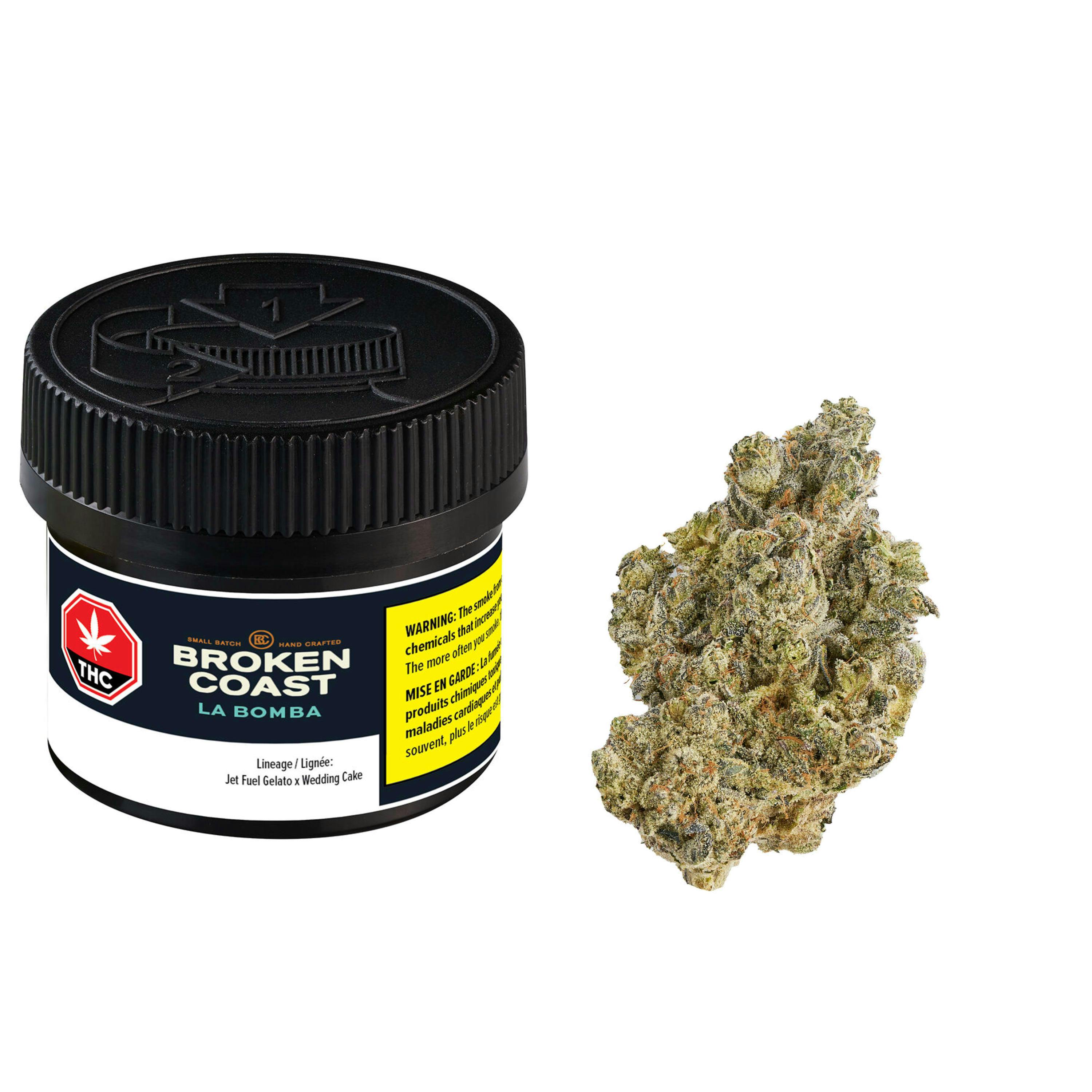 La Bomba 3.5g Dried Flower [Broken Coast]