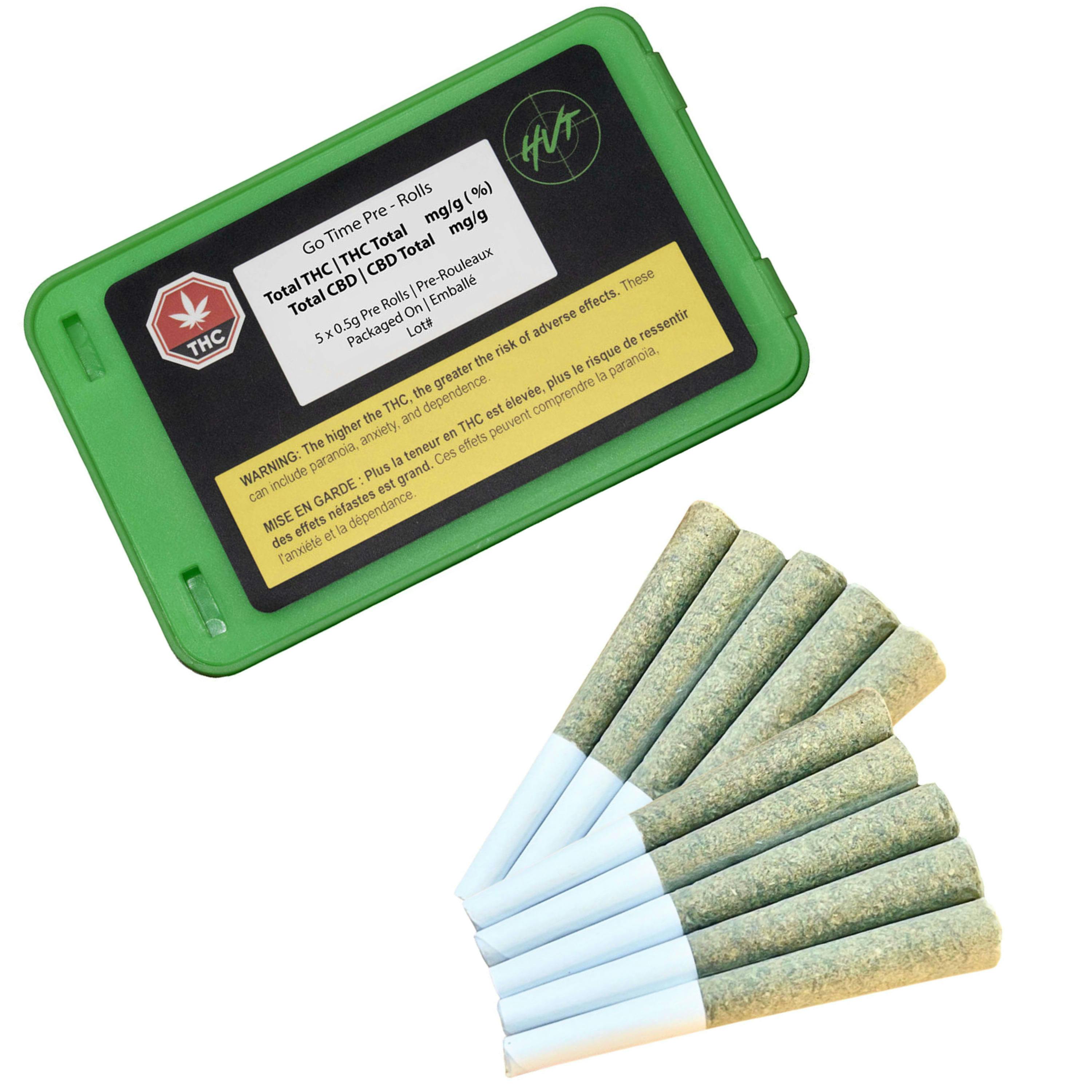 GO TIME Pre-Roll (Banana Truffle) 10x0.5g [ HVT ]