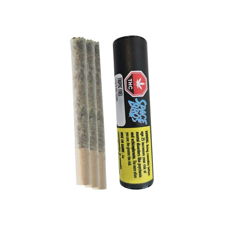 Tropic Fuel Pre-Rolls 3x0.5g by Space Bros
