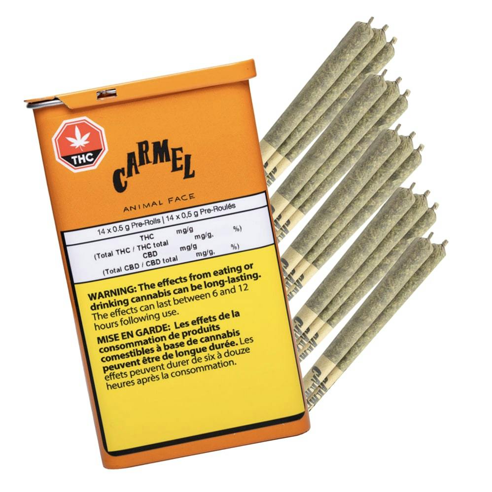 Animal Face Pre-Rolls 14x0.5g