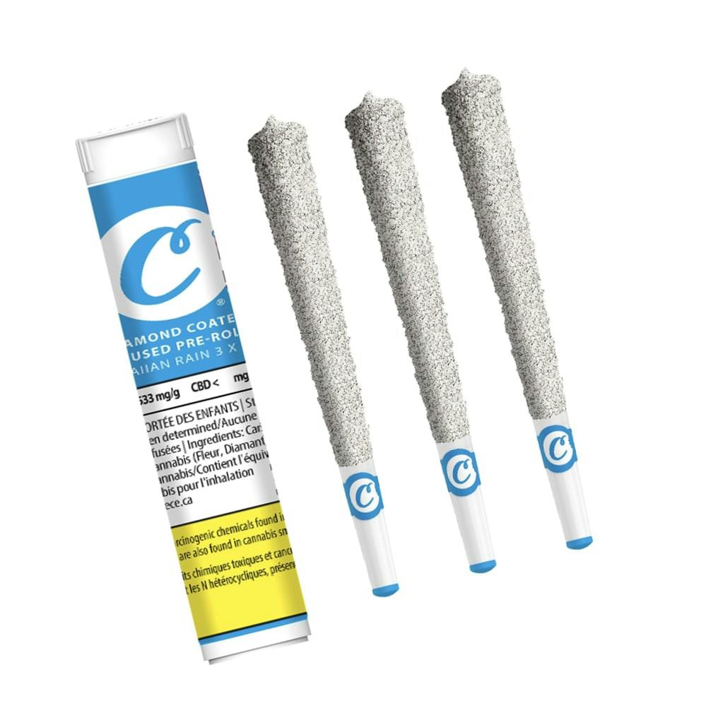 Hawaiian Rain Diamond Coated Infused Pre-roll 3x0.5g by Cookies