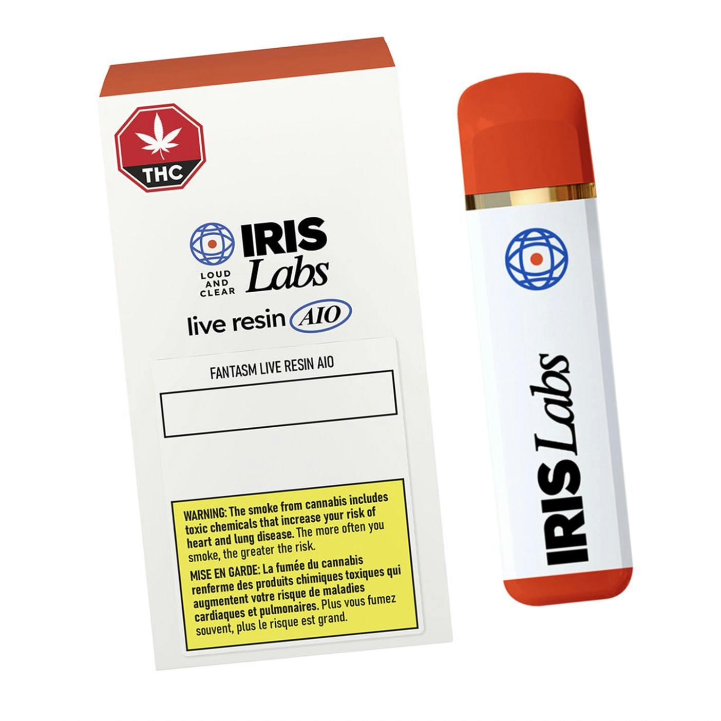 Fantasm 100% Live Resin AIO 1g Disposable [IRIS Labs]