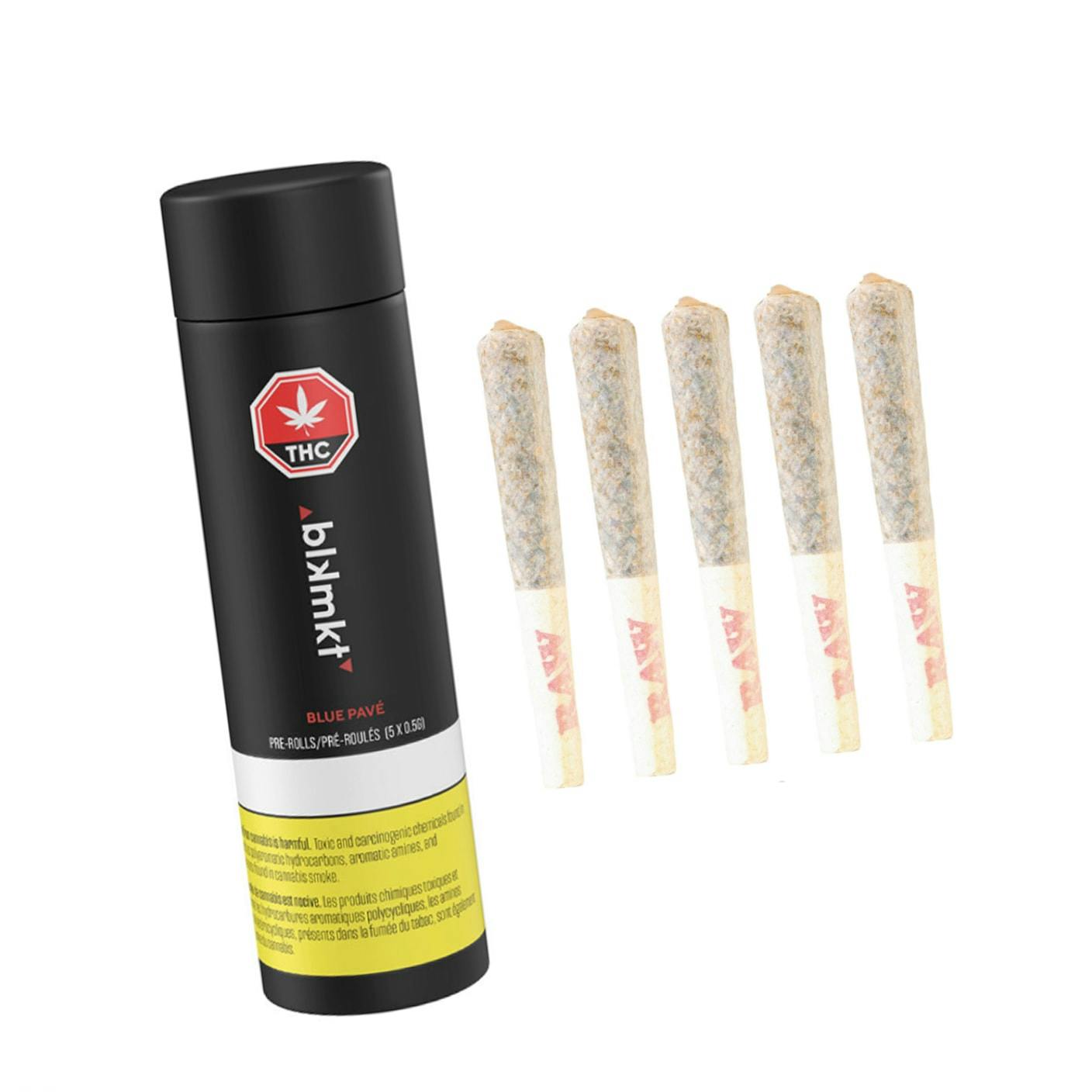 Blue Pave 5x0.5g Pre-Rolls by Blk Mkt