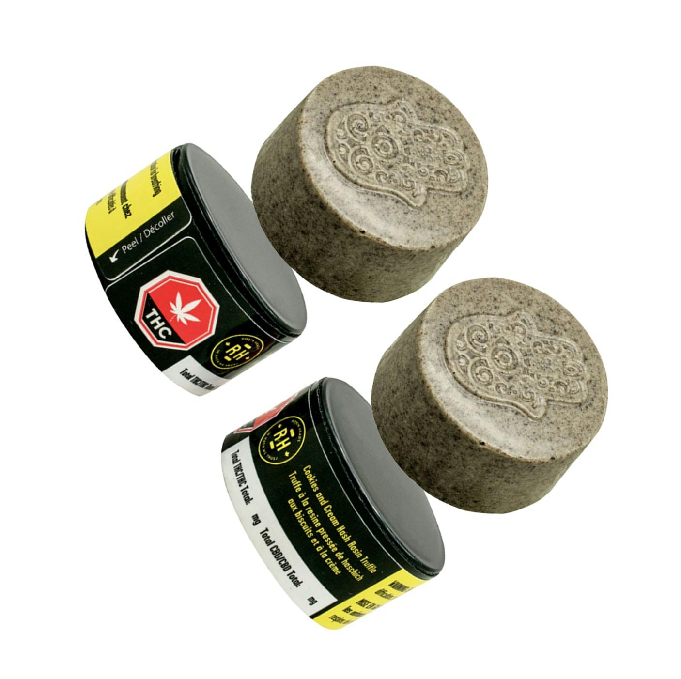 Cookies and Cream Hash Rosin Truffles 2x1 Pack Chocolates by Rosin Heads