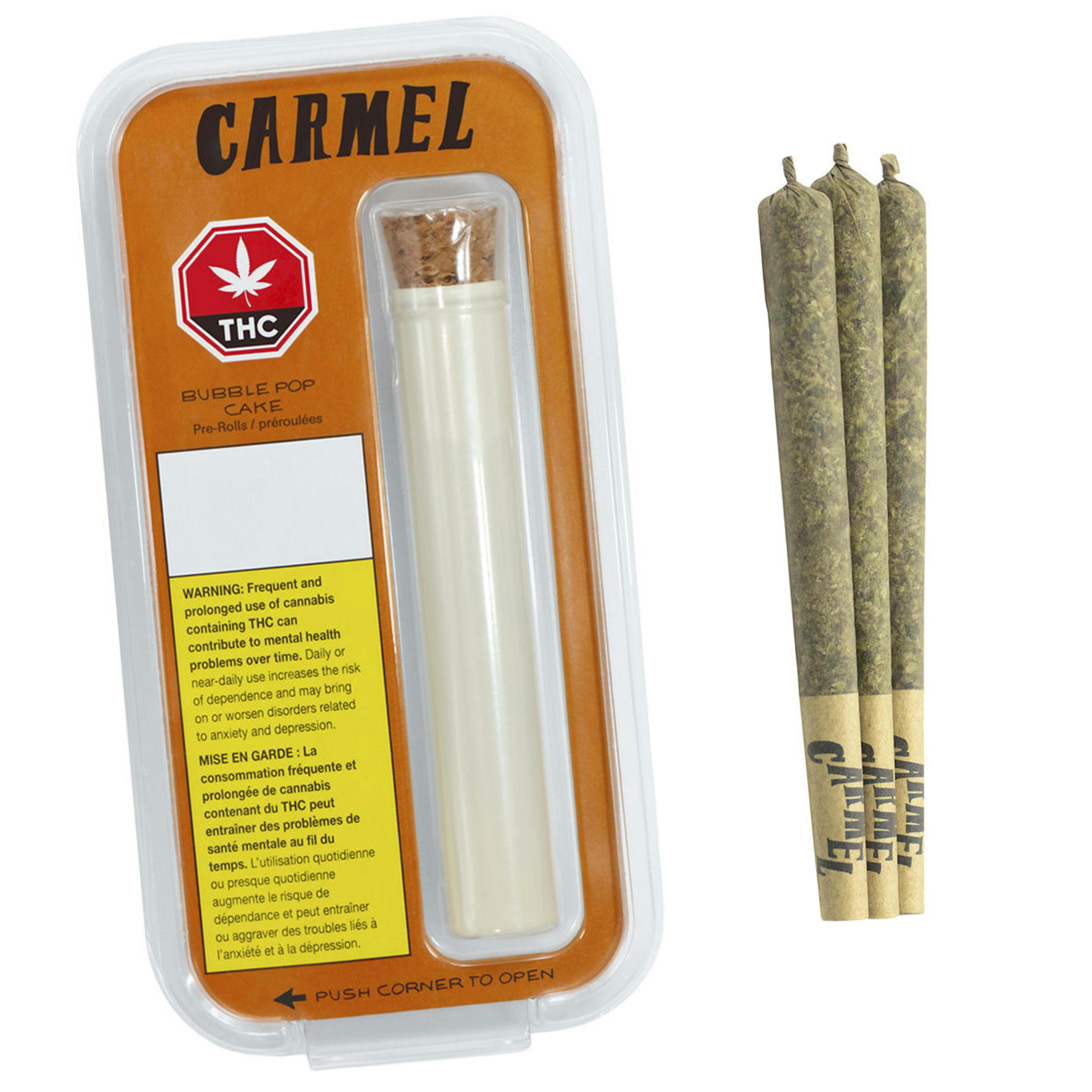 Bubble Pop Cake Pre-Rolls 3x0.5g [Carmel]