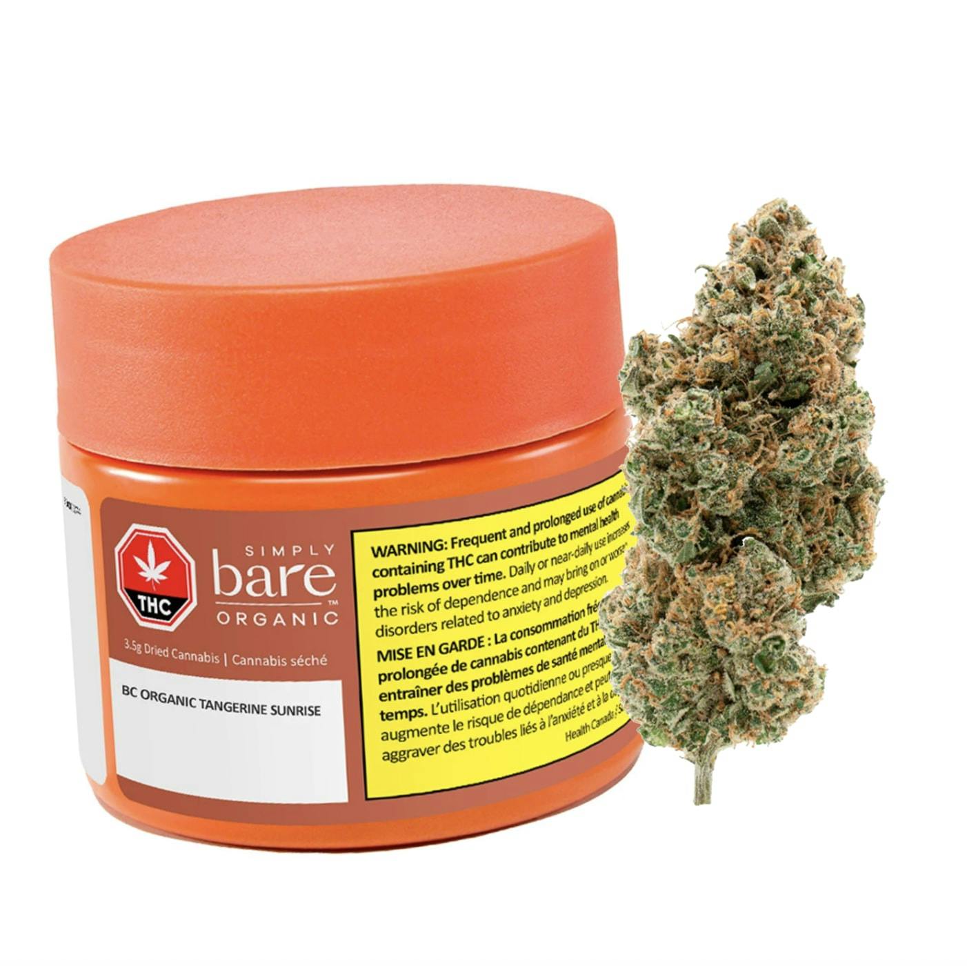 BC Organic Tangerine Sunrise 3.5g [Simply Bare]