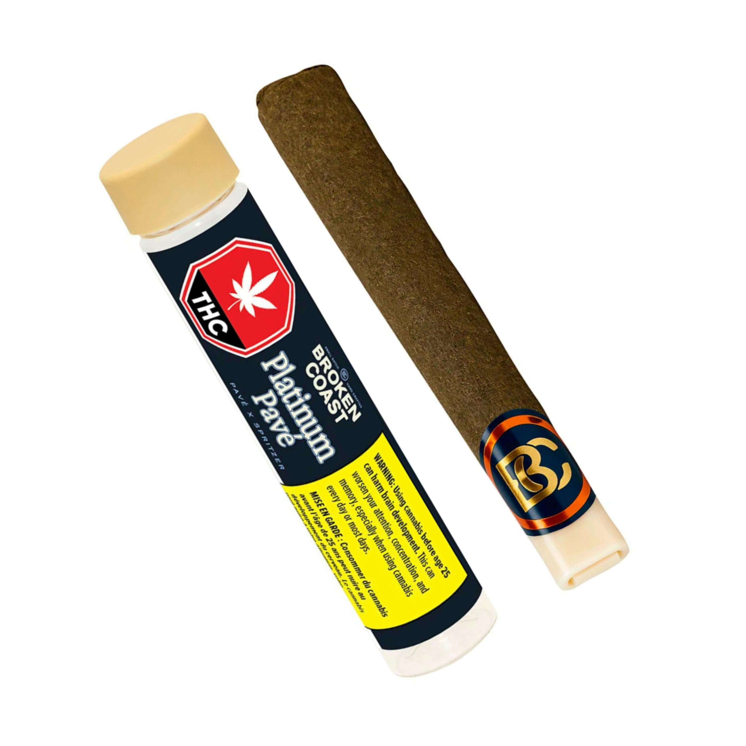 Platinum Pave Blunt 1x2g [Broken Coast]