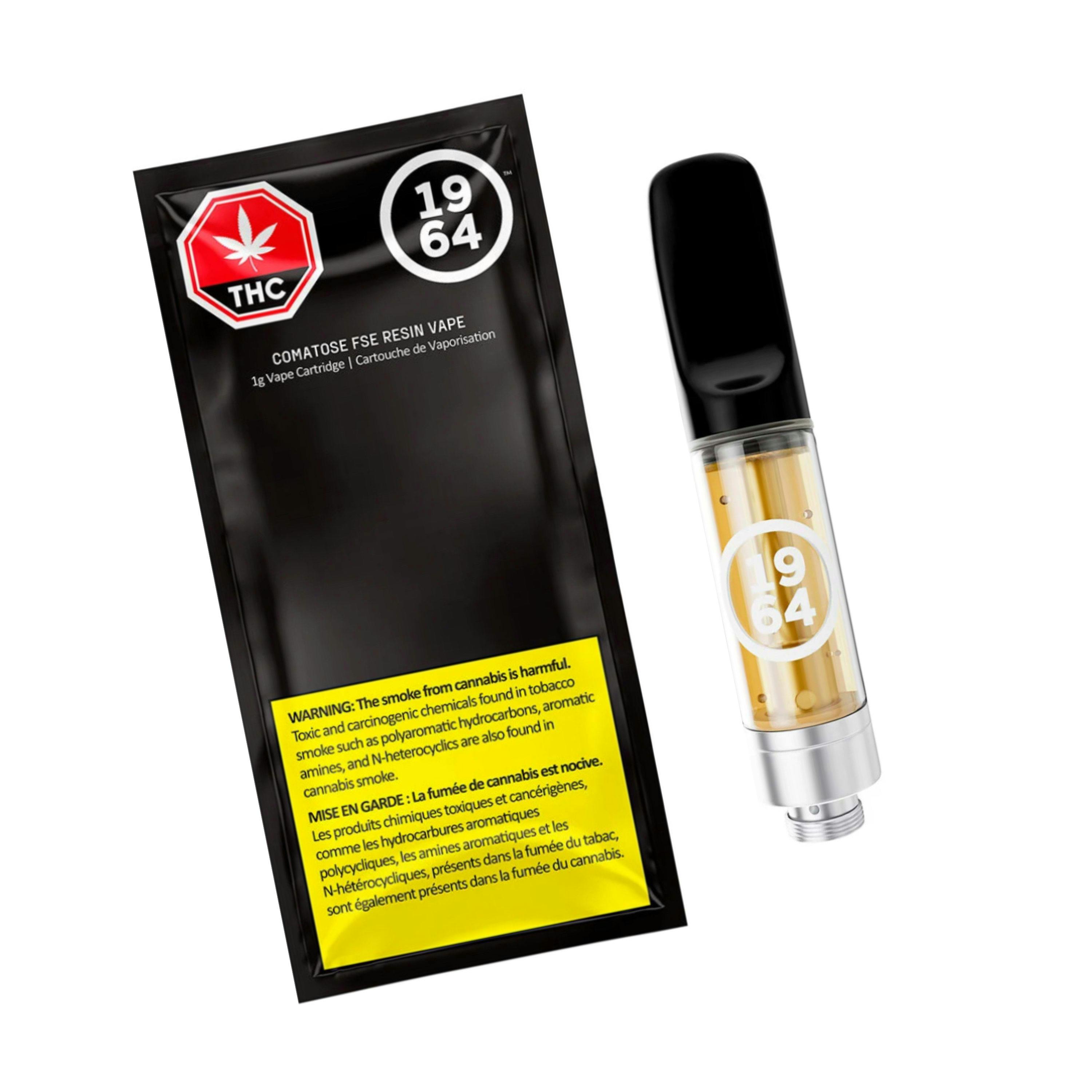 Comatose FSE Resin 510 Thread Cartridge 1g by 1964