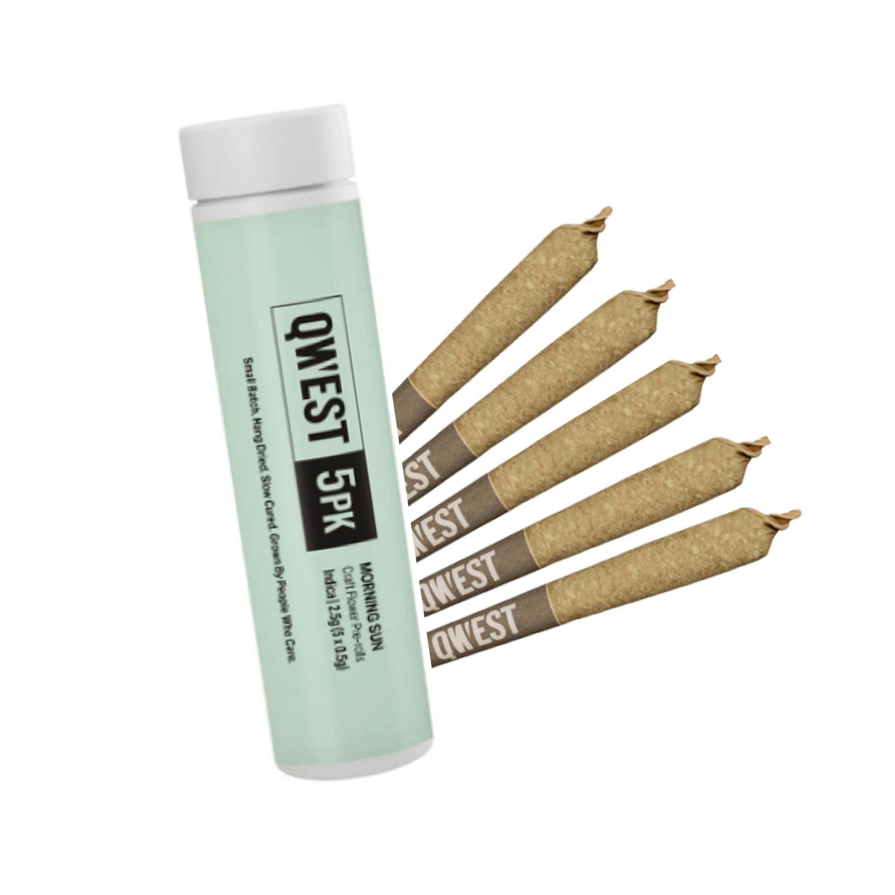 Morning Sun Pre-Rolls 5x0.5g [Qwest]