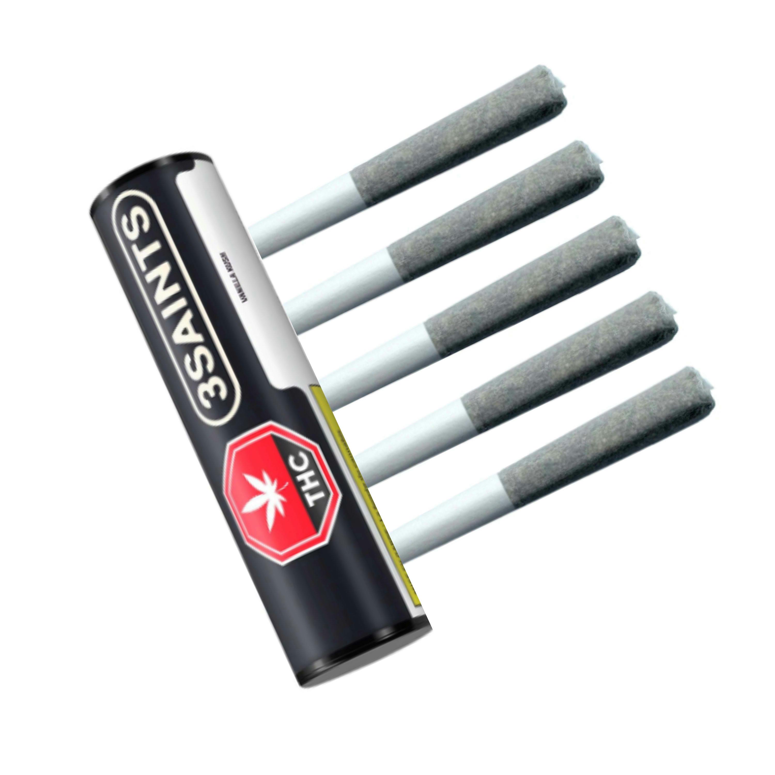 Vanilla Kush Pre-Rolls 5x0.5g [3Saints]