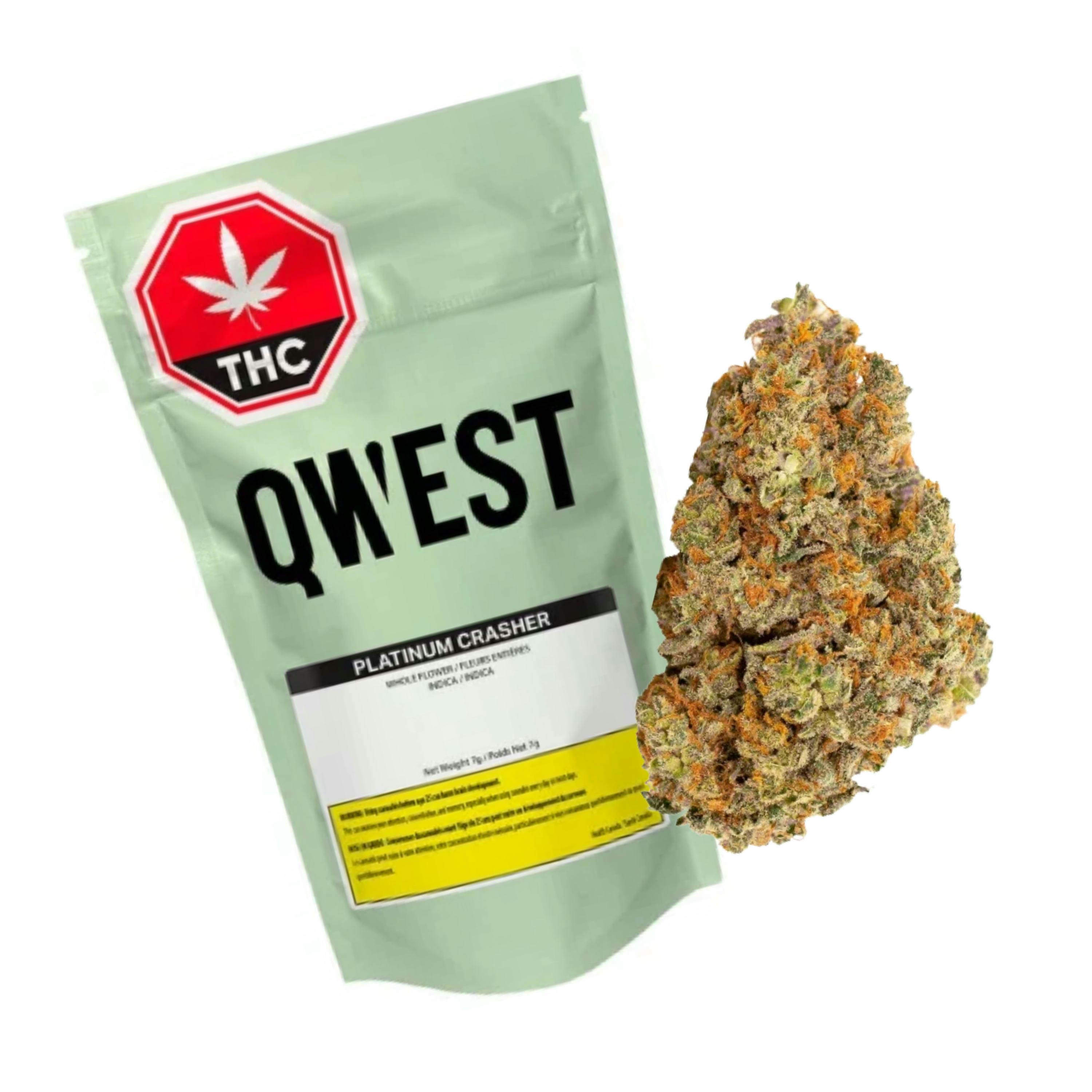 Platinum Crasher Craft Whole Flower 7g [QWEST]