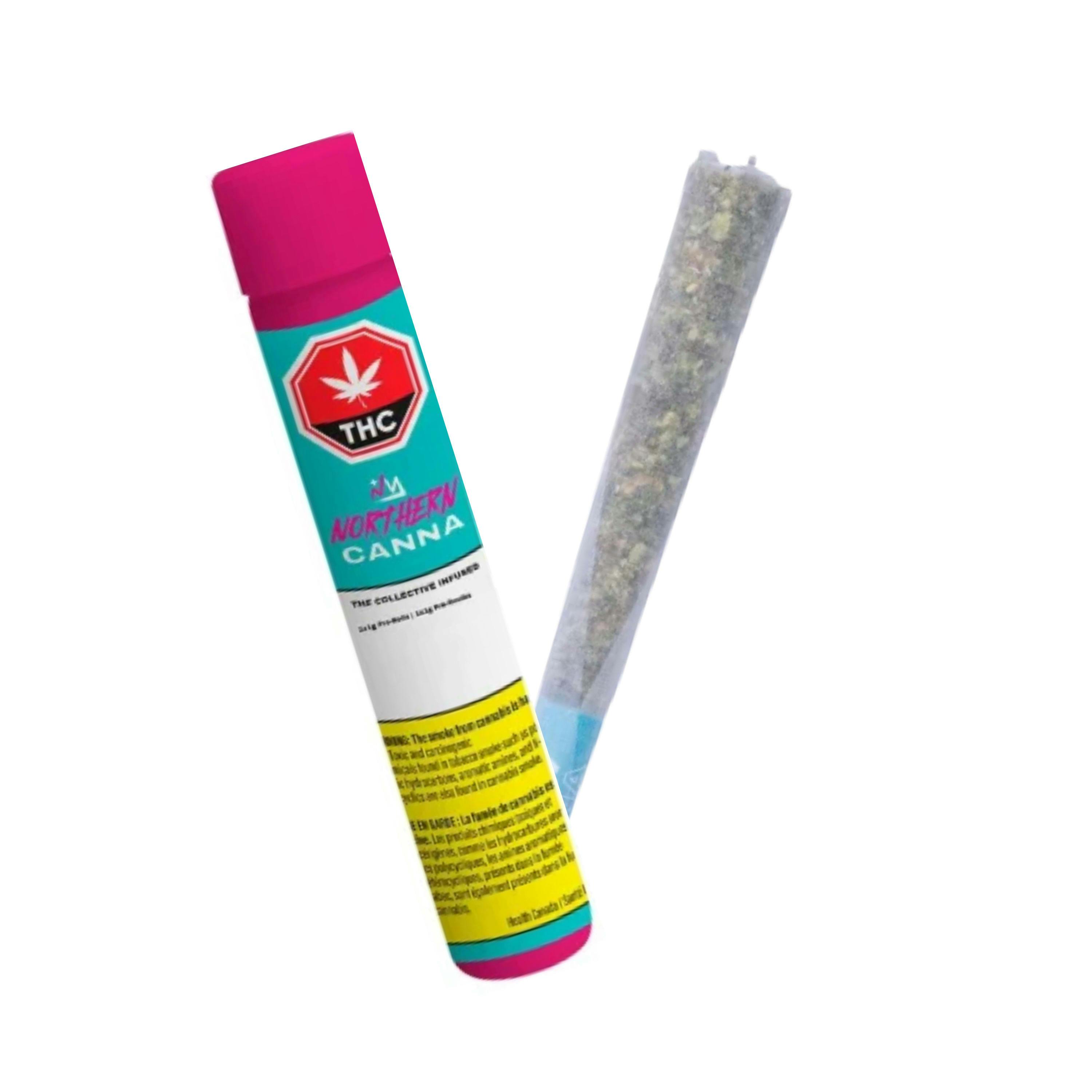 The Collective Infused Rotational Pre-Roll 1x1g Hash and Diamonds by Northern Canna