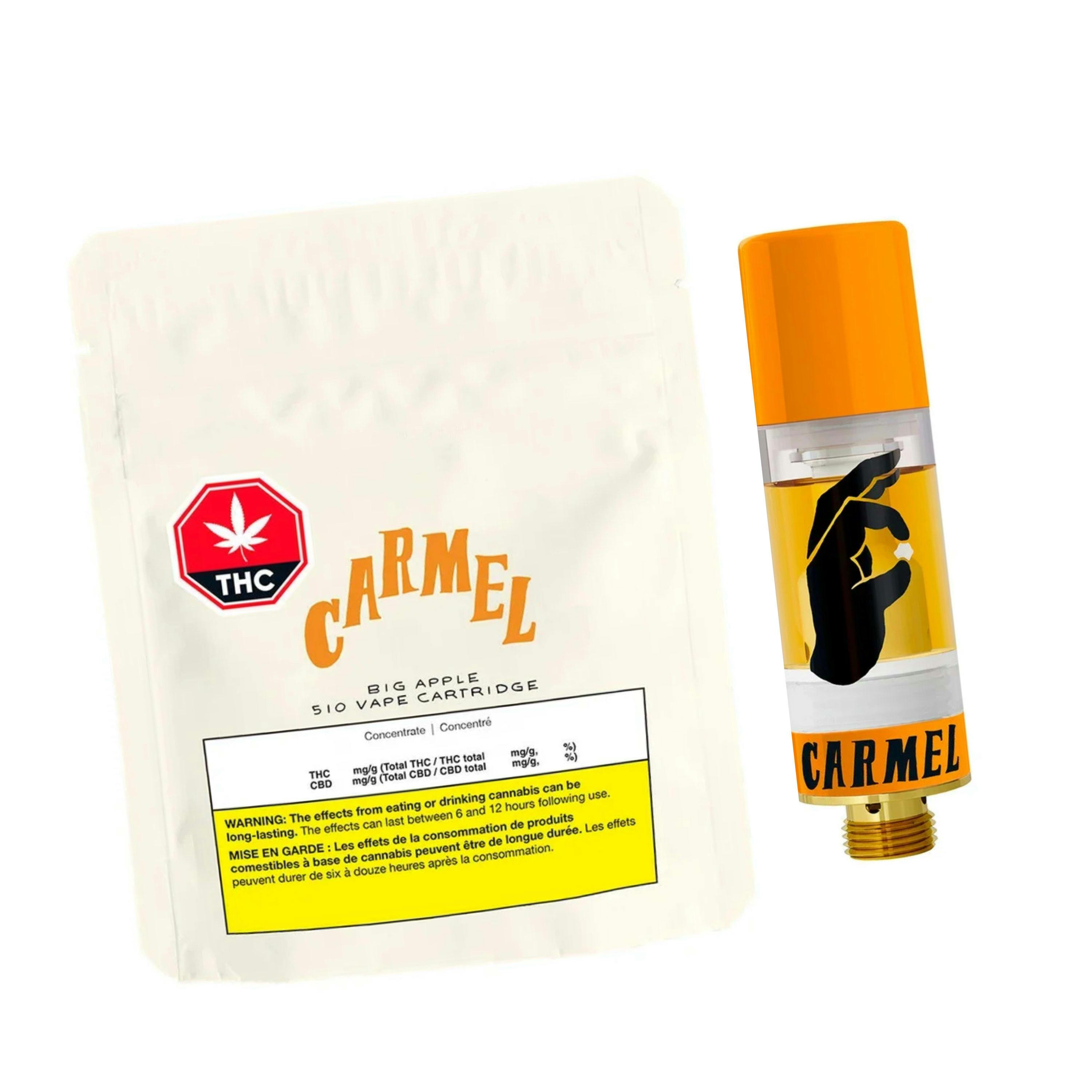 Big Apple Pure Live Resin 510 1g Thread Cartridge Thread Cartridge by Carmel