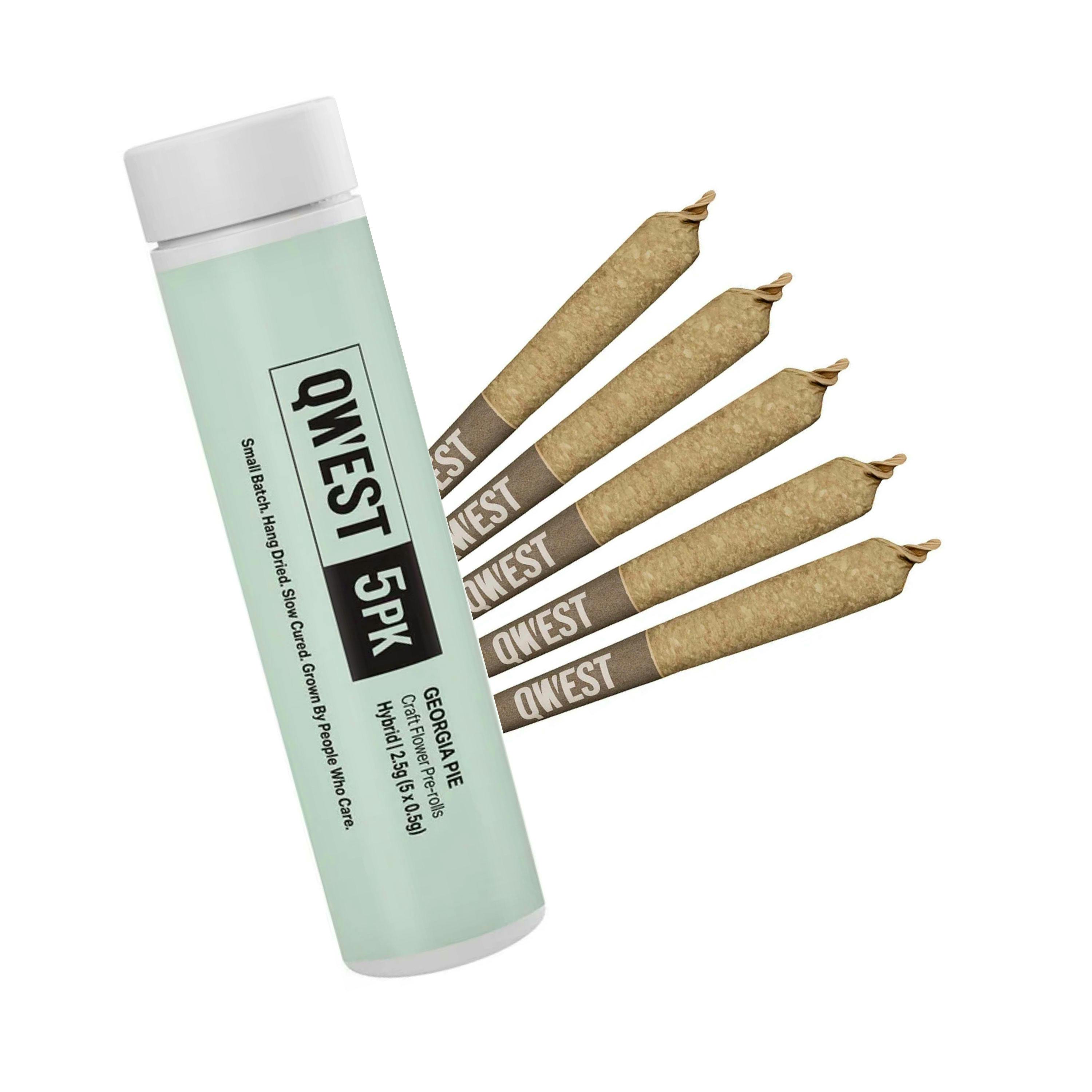 Georgia Pie Pre-Rolls 5x0.5g [Qwest]