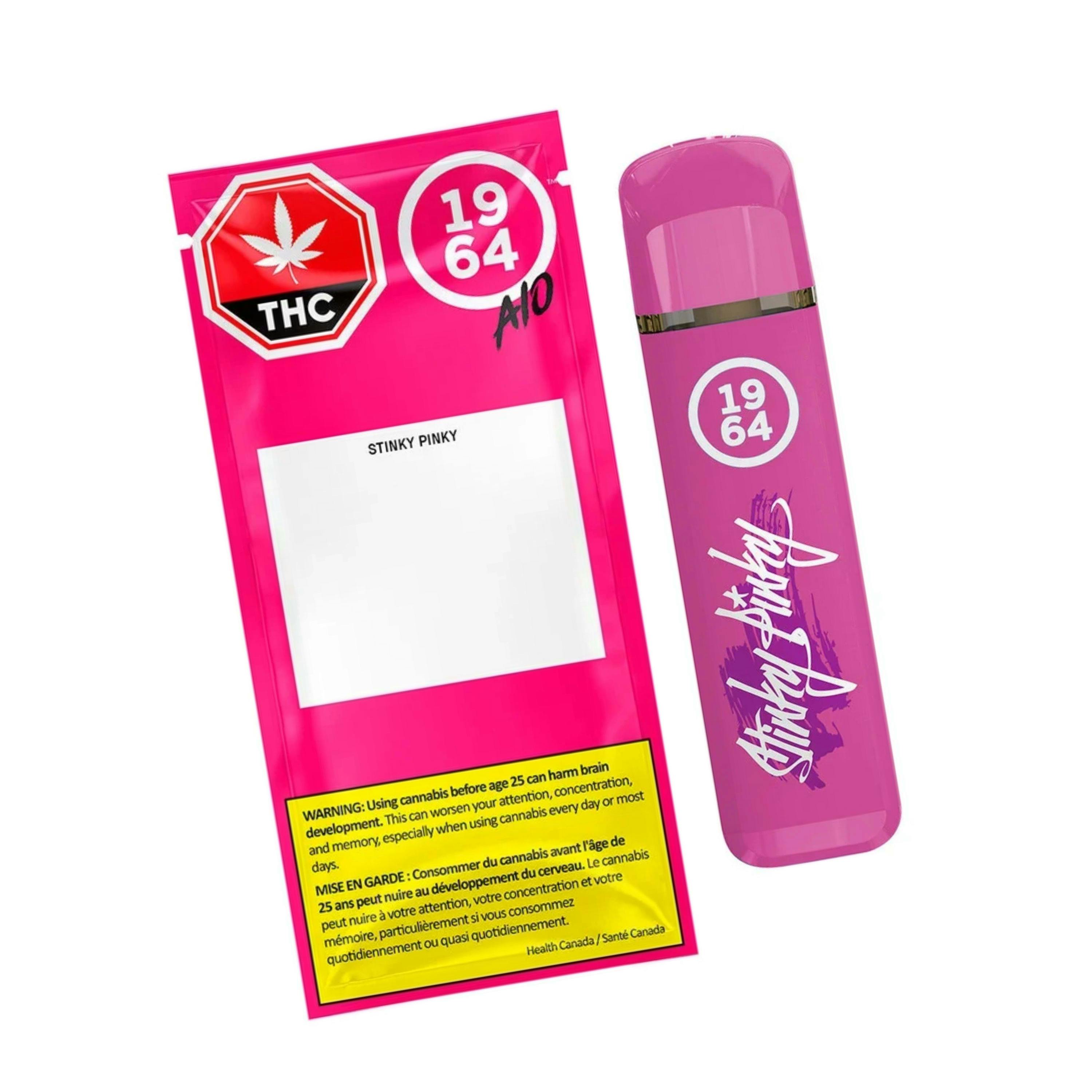 Stinky Pinky FSE Resin AIO Vape 0.5g Disposable Pens [1964]
