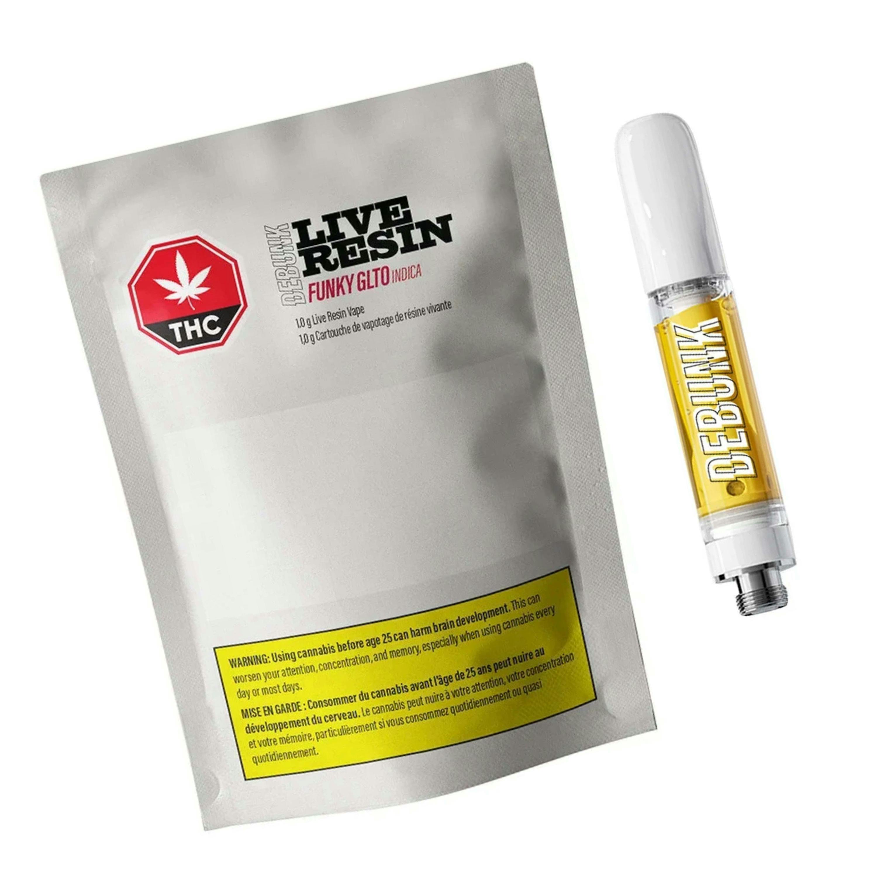 Funky GLTO Live Resin 510 Thread Cartridge 1g [Debunk]