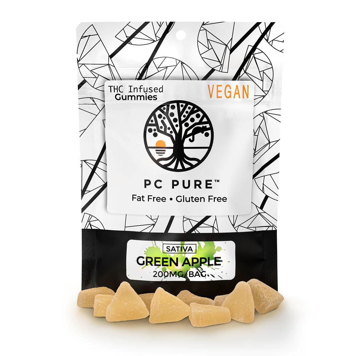 Green Apple | 10x20mg 200mg THC Gummy