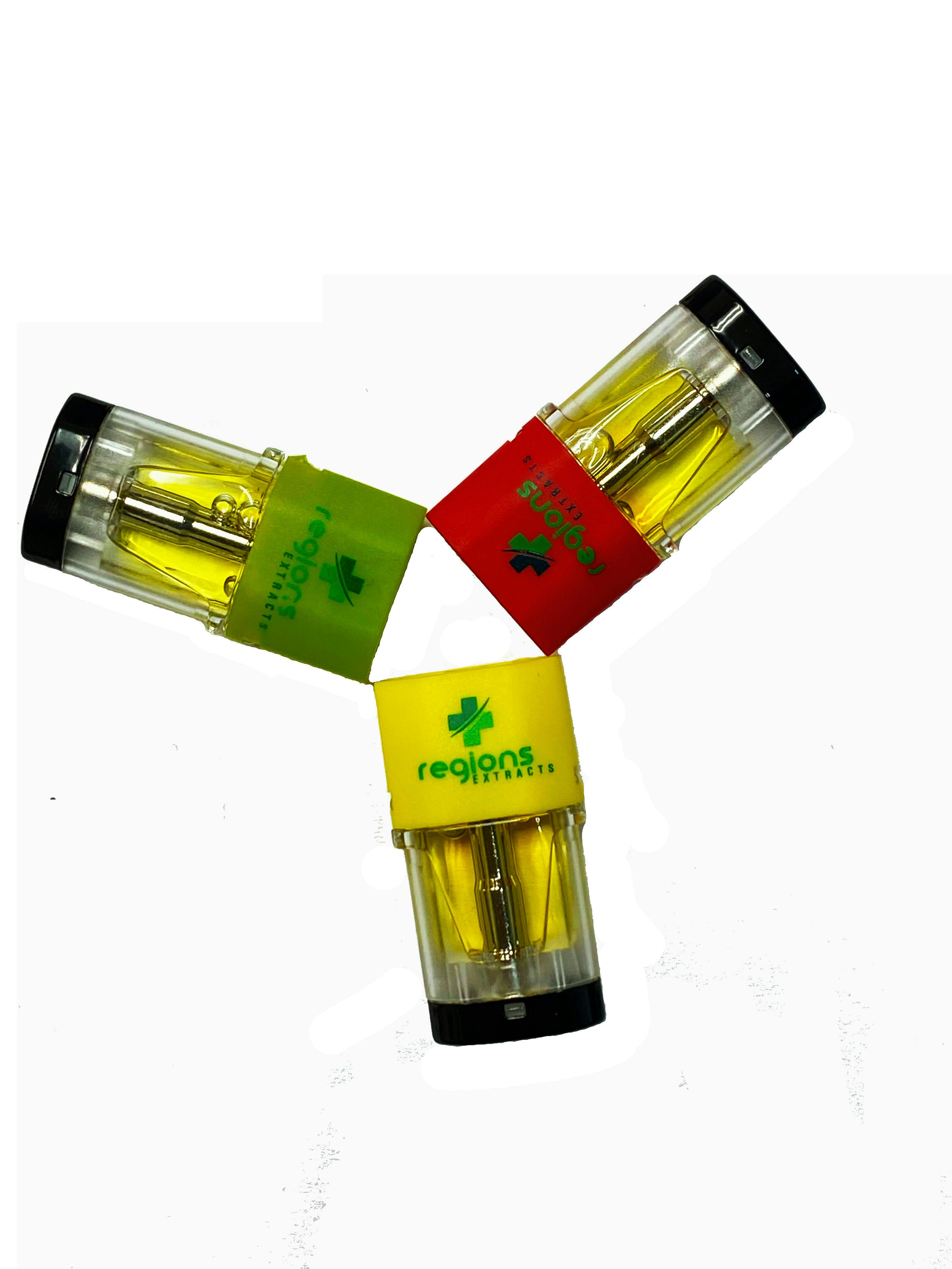 Regions Extracts POD Pink Rozay Distillate .5G at All Greens Dispensary