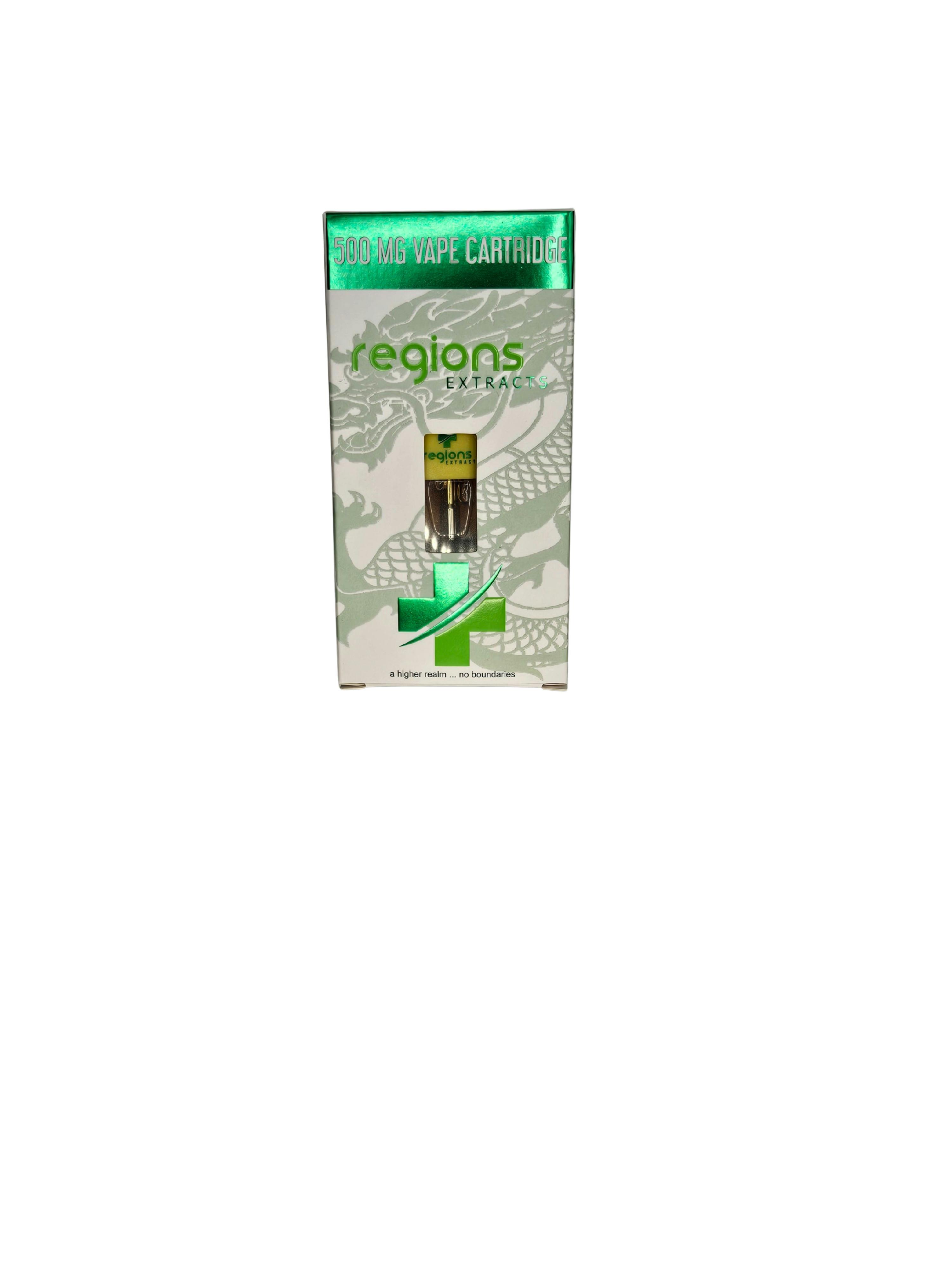 Regions Extracts POD Lychee Dream Distillate .5G at All Greens Dispensary