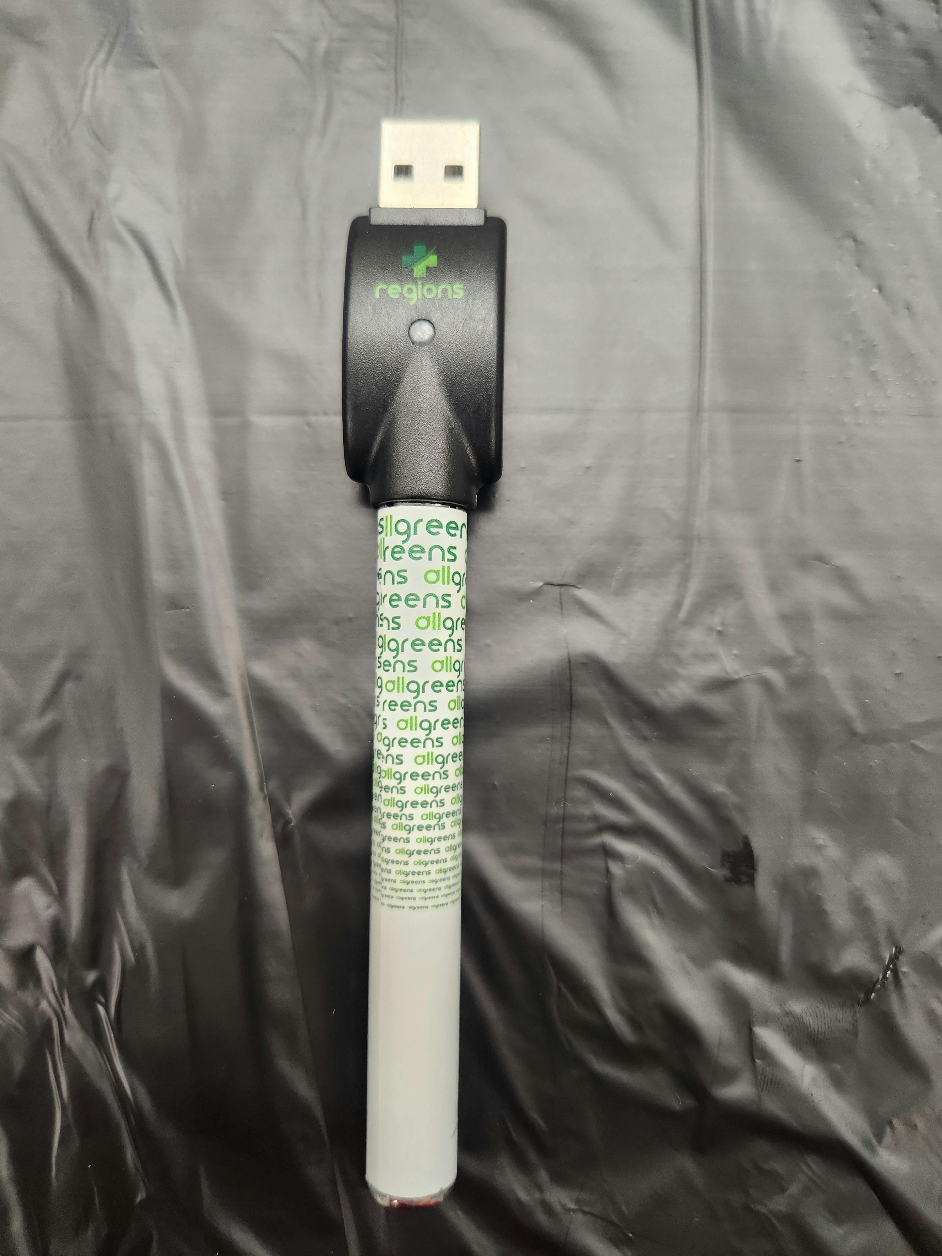 All Greens Logo Battery at All Greens Dispensary