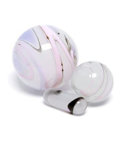 Marble Terp Slurper Set - Blue Pink