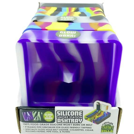 Silicone Ashtray - Glow in Dark