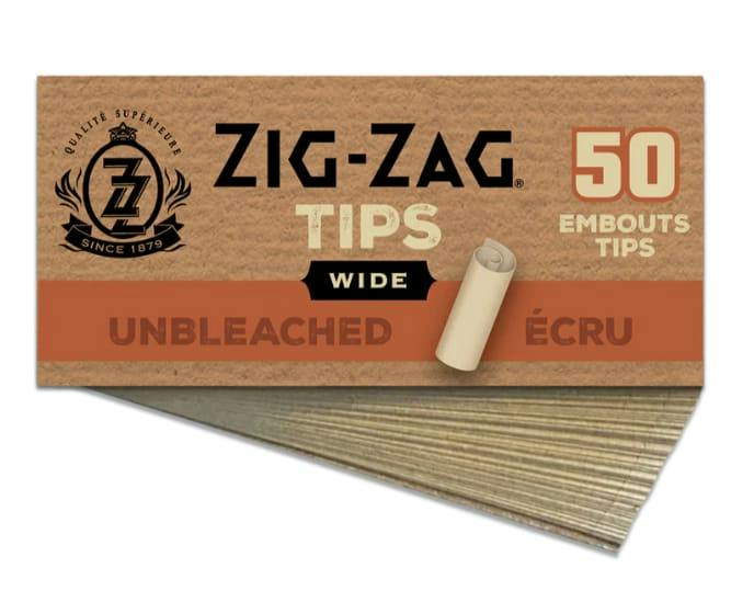 Zig Zag Unbleached Wide Tips