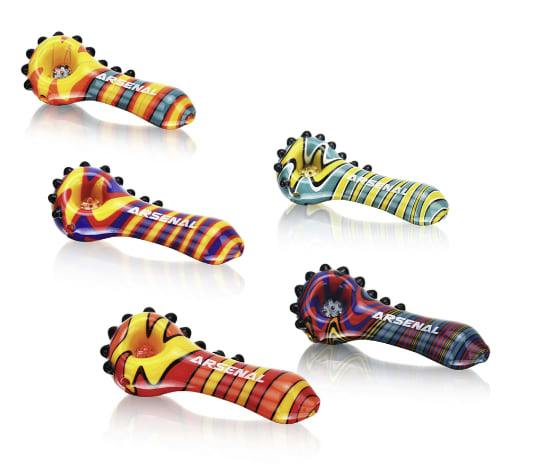 4.3" Arsenal Rogue Ember Handpipe - Assorted