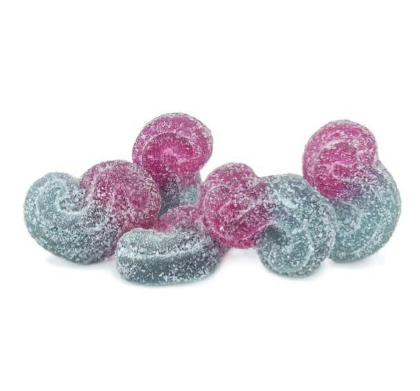 Blue Raspberry Watermelon Indica Gummies - 5x2mg THC