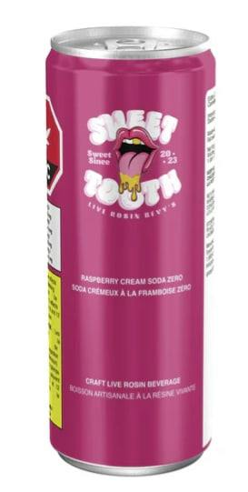 Live Rosin Raspberry Cream Soda Zero - 355ml