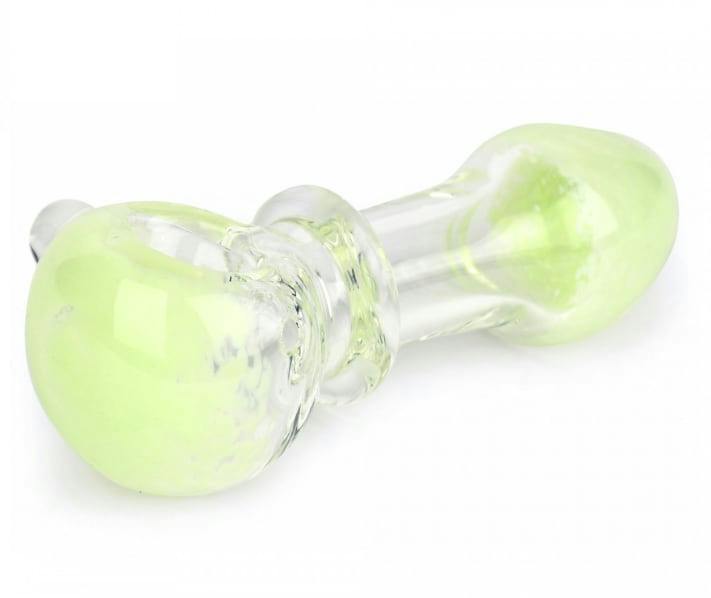 4" Pastel Fritter Hand Pipe - Green