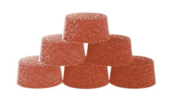 Peach Lime Fizz Live Resin THC:CBC Resin Gummies Multi - 10mg THC:CBC x 6 (each)