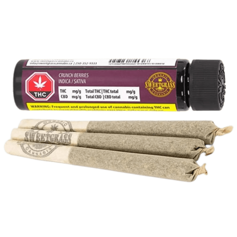 Organic Crunch Berries Pre-Rolls - 3x0.5g