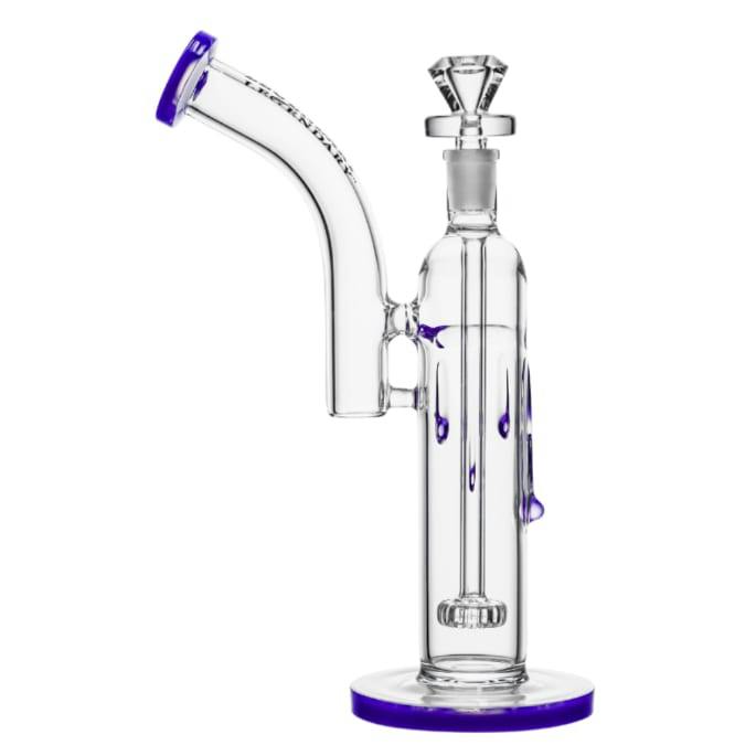 13" Legendary Straight Style Bubbler - Blue