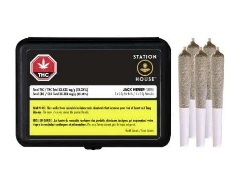 Jack Herer Pre-Rolls - 5x0.5g