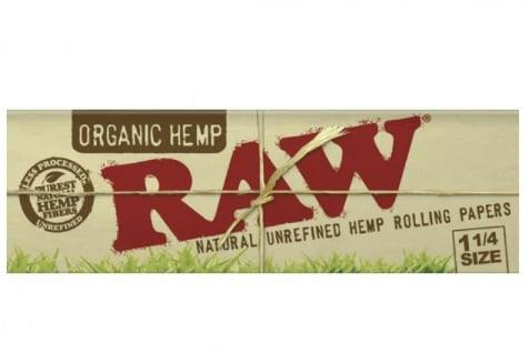 Raw Rolling Papers - Organic Hemp 1 1/4