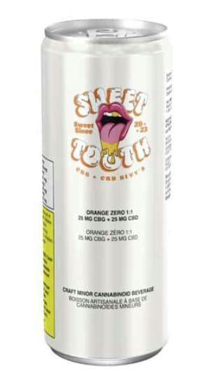 Orange Zero 1:1 CBD:CBG - 355ml