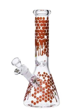 Honey Bee Beaker - Red