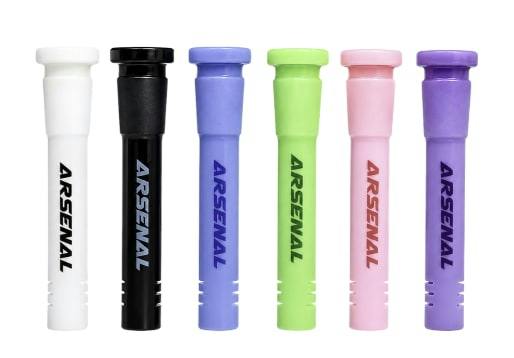 Milky Coloured Downstem - Arsenal - Assorted